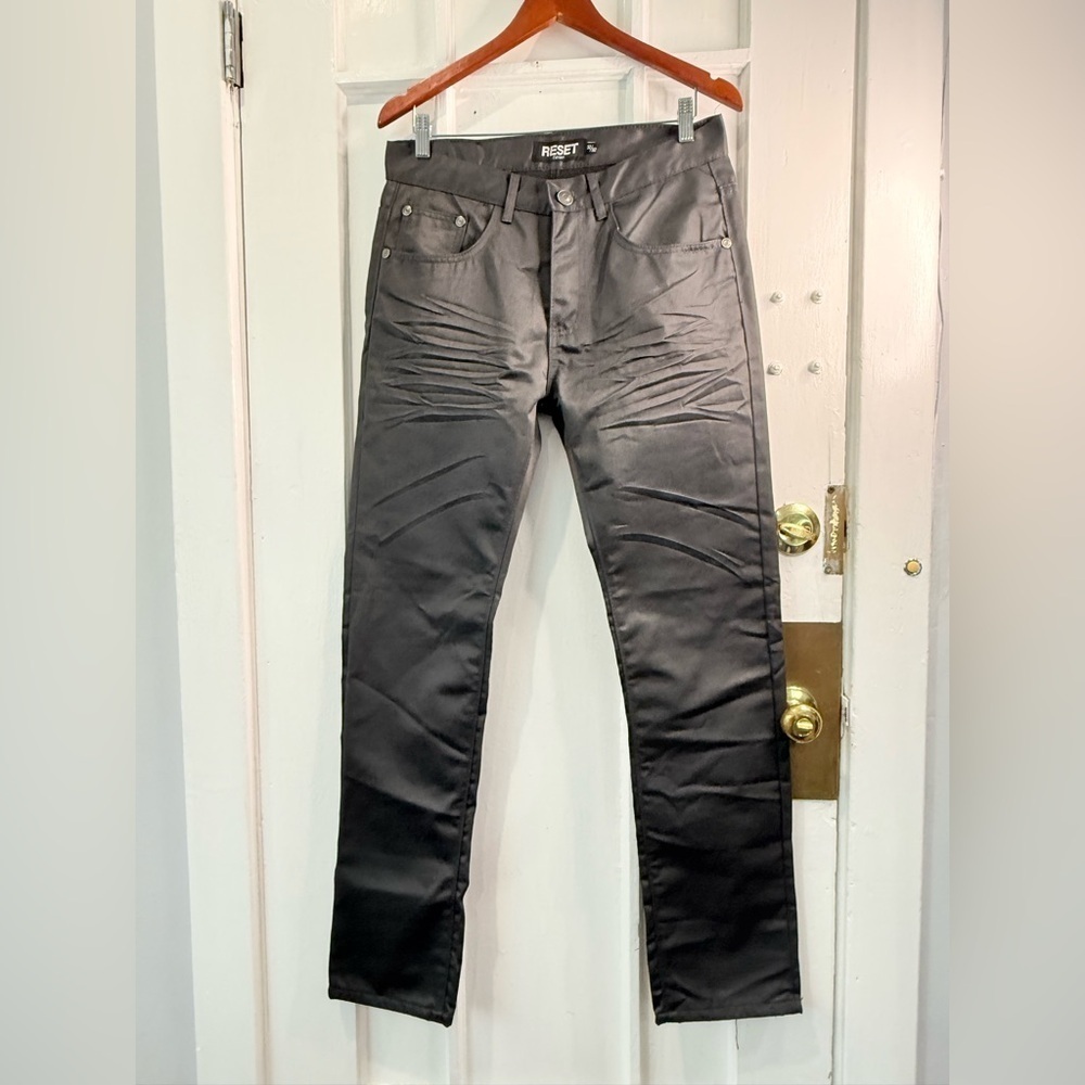 Men's Slim Fit Charcoal Jeans